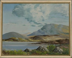 Vintage W.M.C. - 1966 Oil, Mountain Landscape