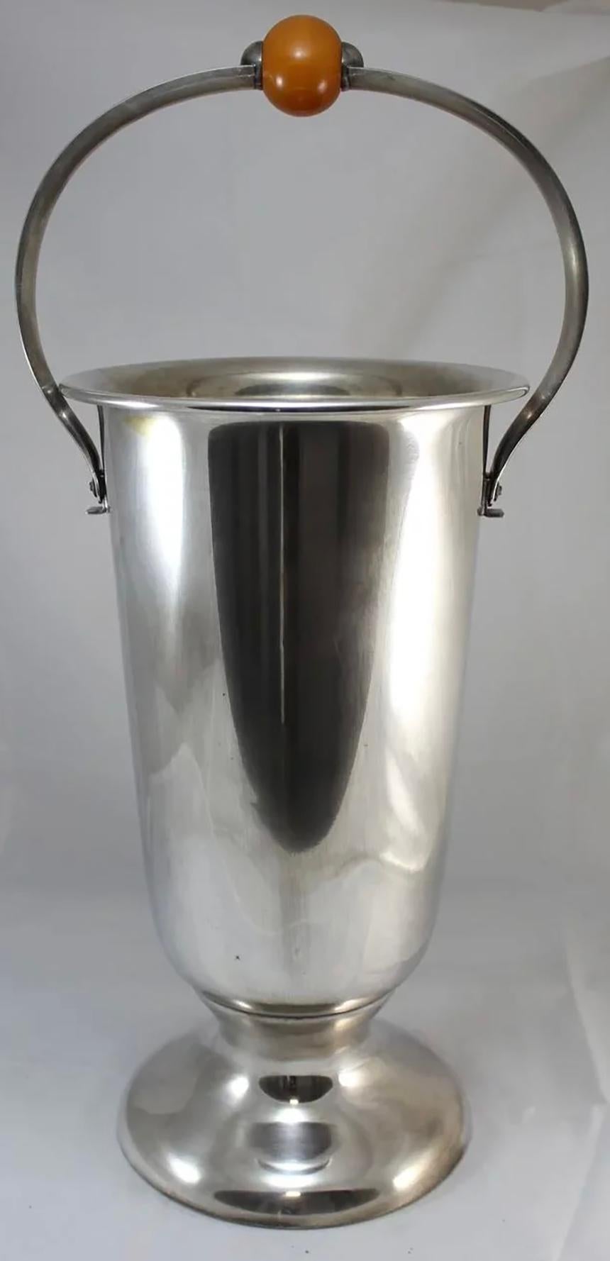 German WMF Art Deco Champagne or Wine Cooler
