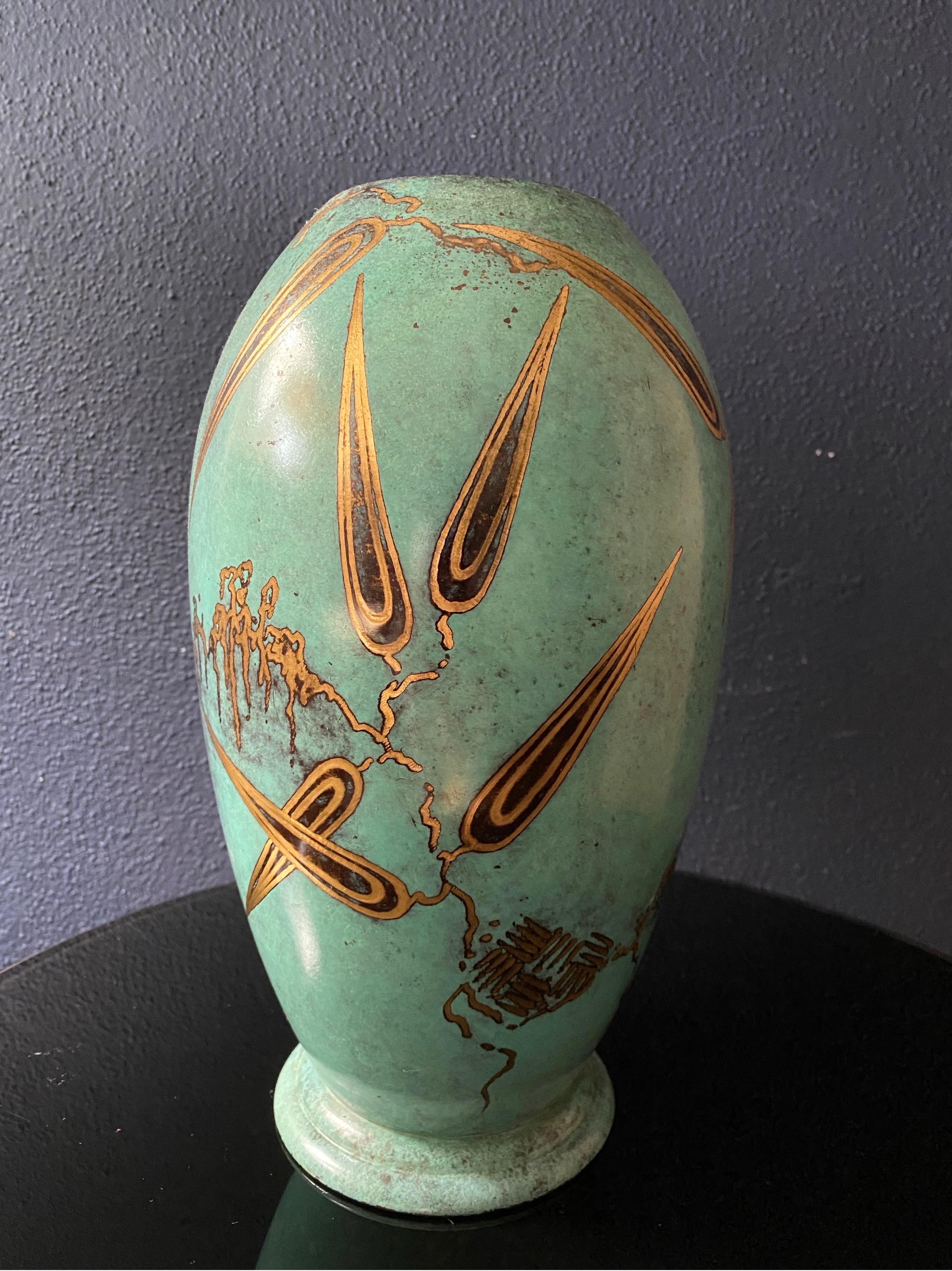 Vase Ikora de la WMF, Paul Haustein, Allemagne  1930's en vente 3