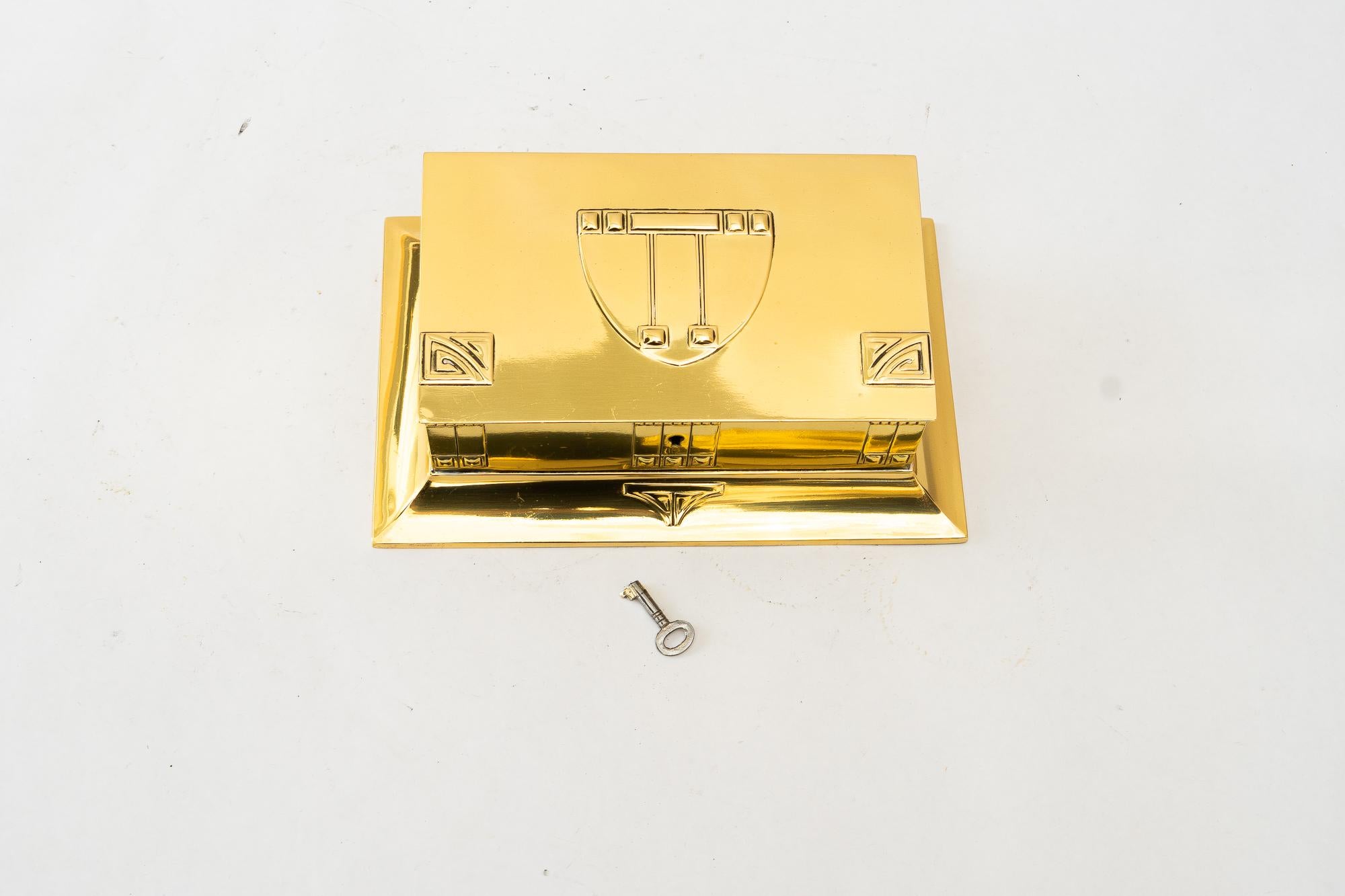 WMF art deco jewelry box  germany around 1920s For Sale 5