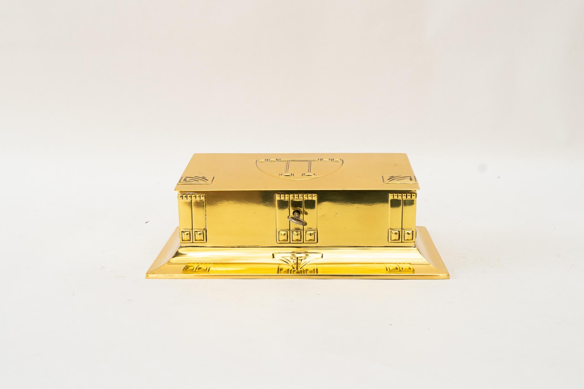 Art Deco WMF art deco jewelry box  germany around 1920s For Sale