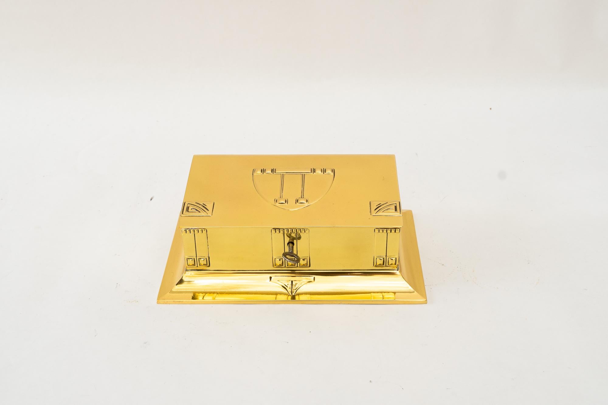 Austrian WMF art deco jewelry box  germany around 1920s For Sale