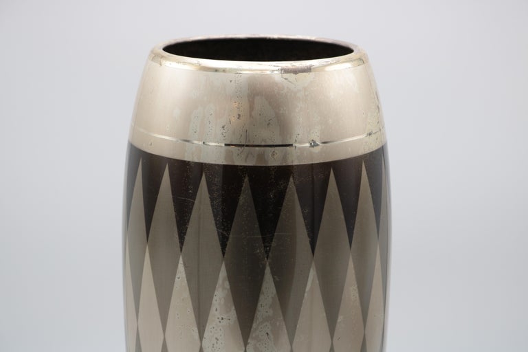 WMF Art Deco Mixed Metal Vase For Sale at 1stDibs
