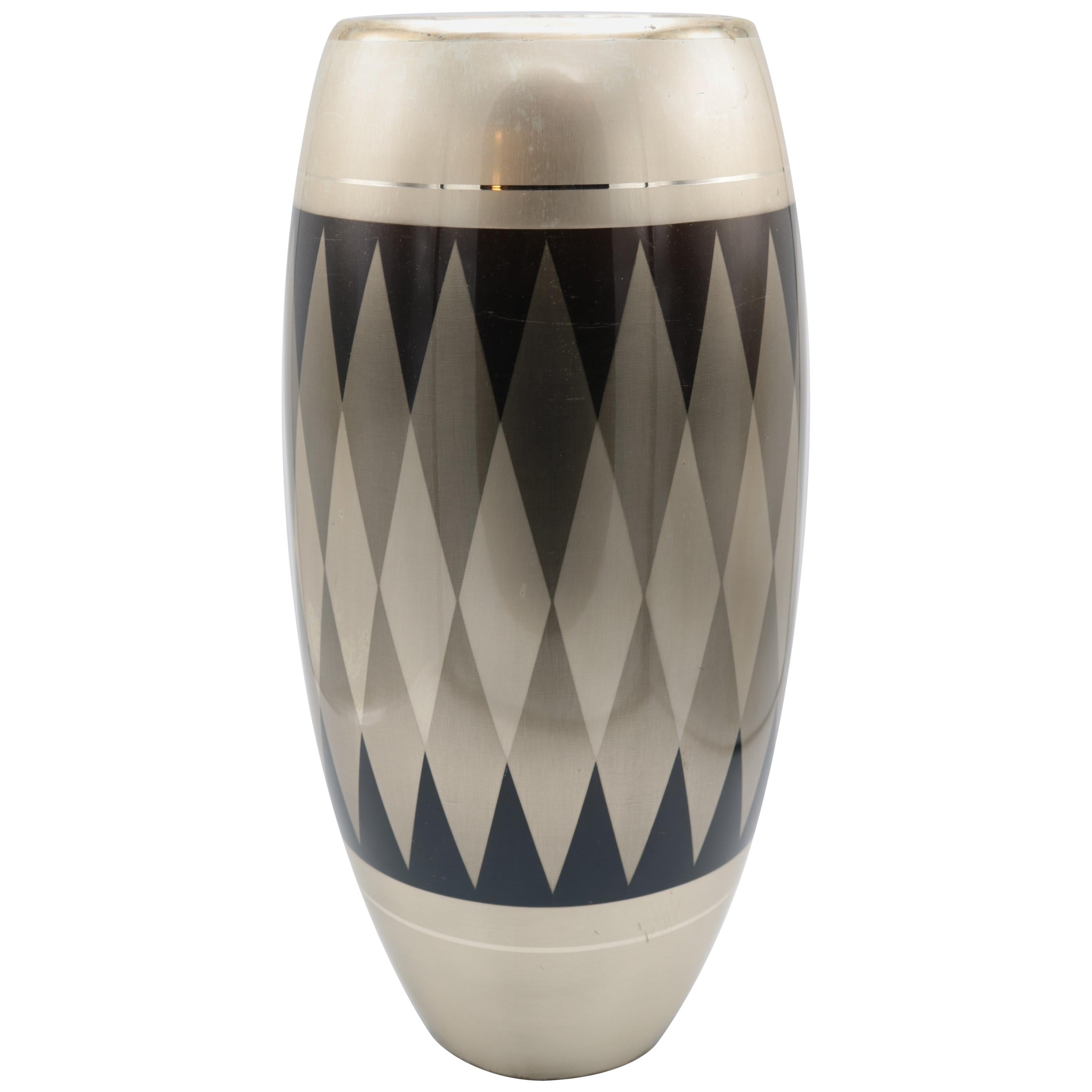 WMF Art Deco Mixed Metal Vase