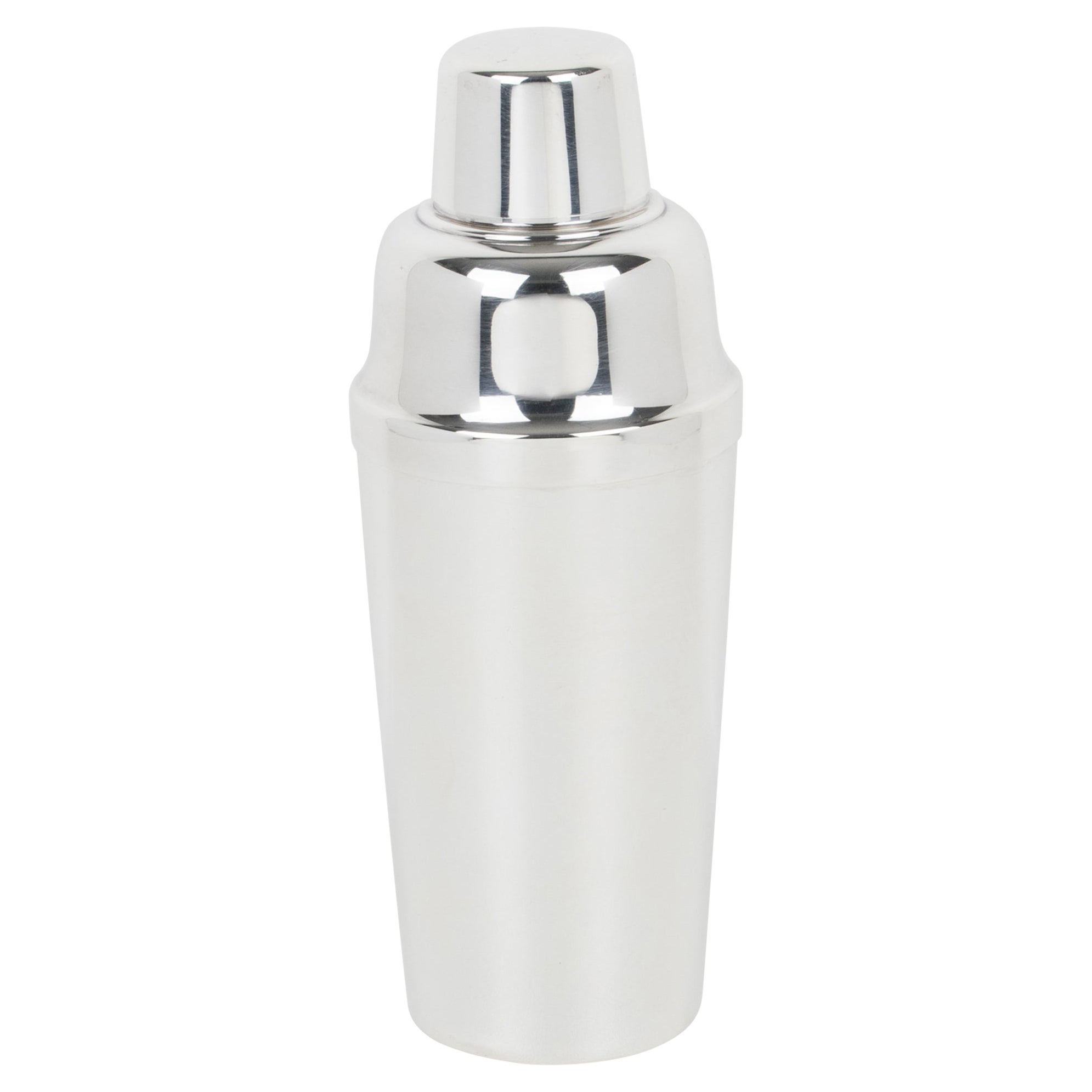 WMF Art Deco Silver Plate Martini Cocktail Shaker, circa 1930