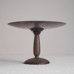 WMF Art Deco Tazza aus patiniertem Silber