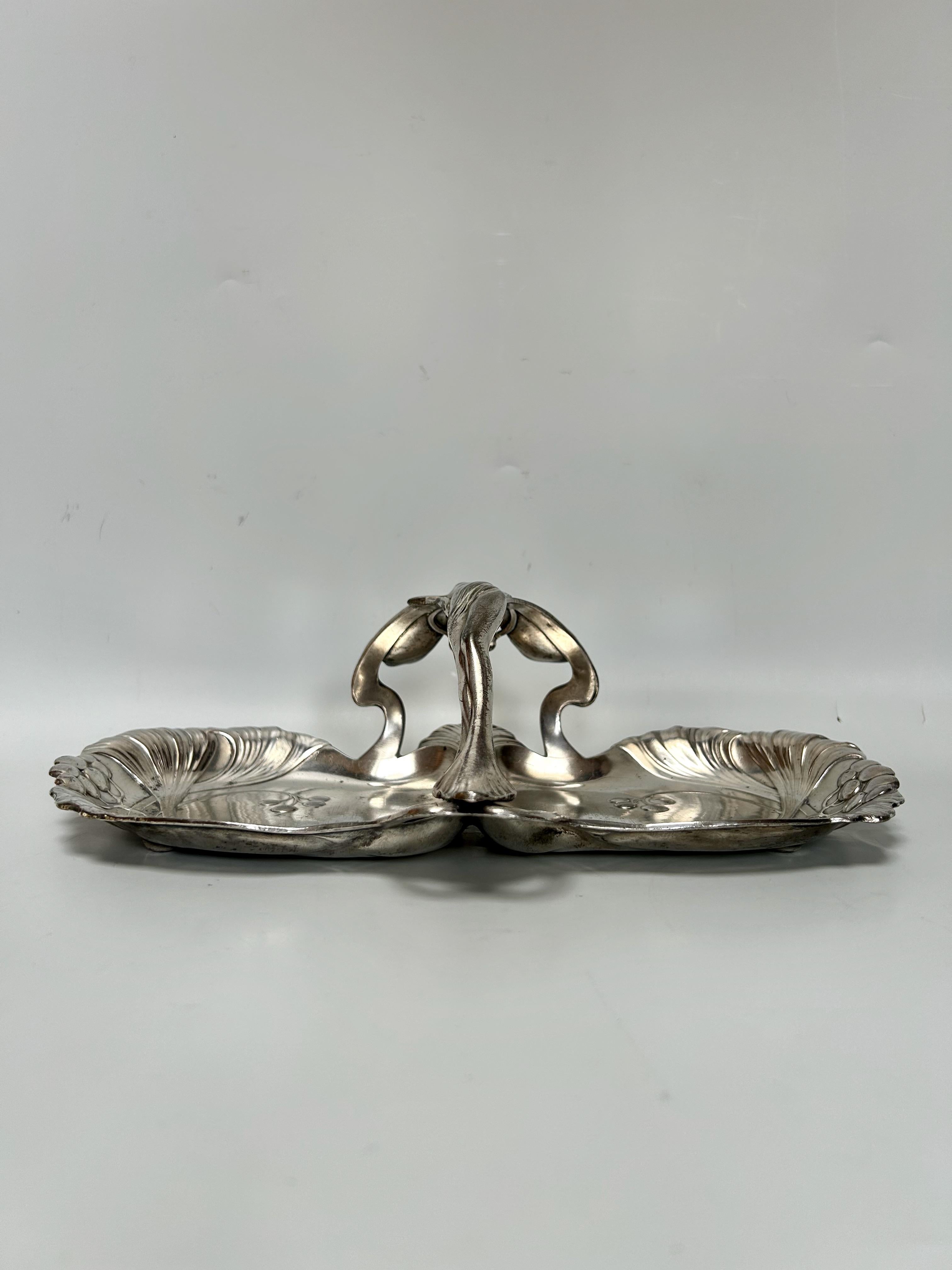 WMF Art Nouveau Aperitif Serving Tray For Sale 4