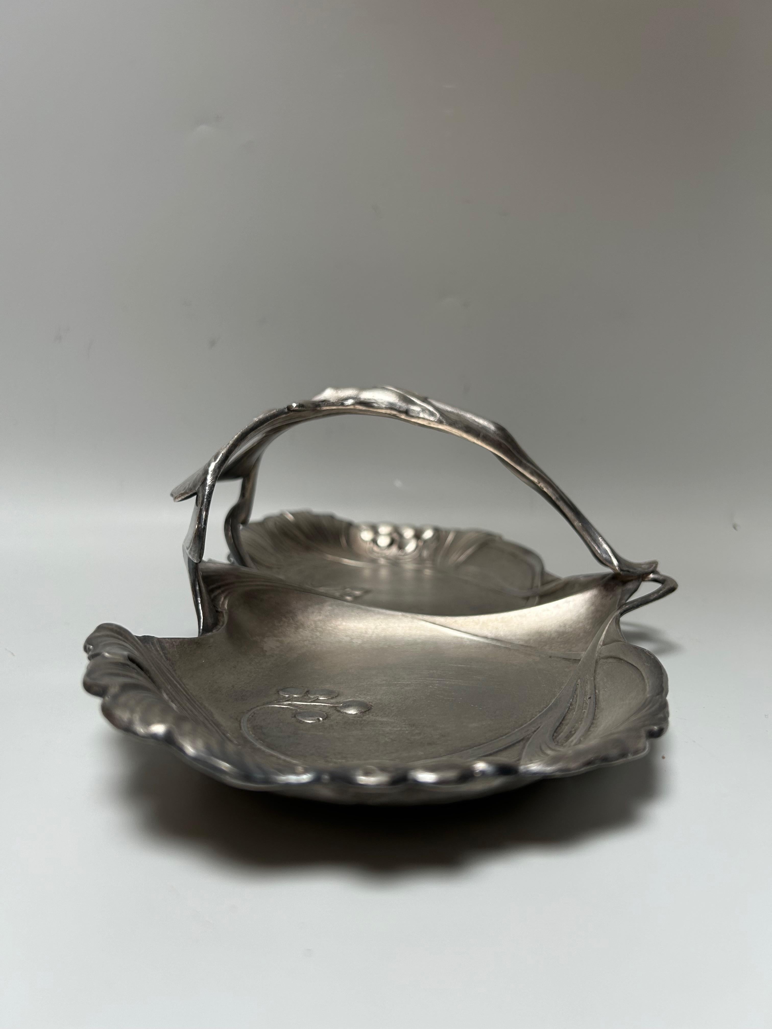 WMF Art Nouveau Aperitif Serving Tray For Sale 5