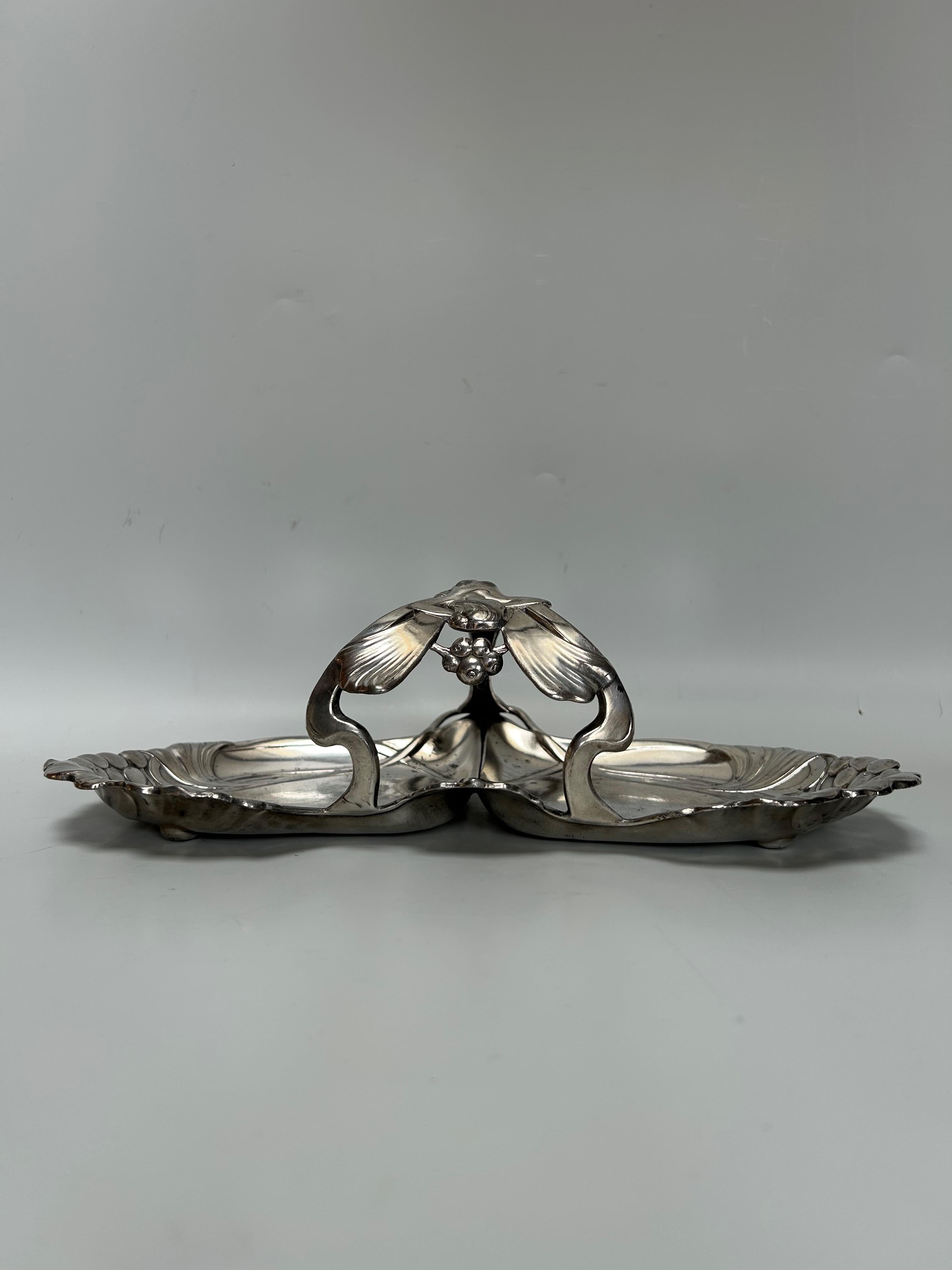 WMF Art Nouveau Aperitif Serving Tray For Sale 5