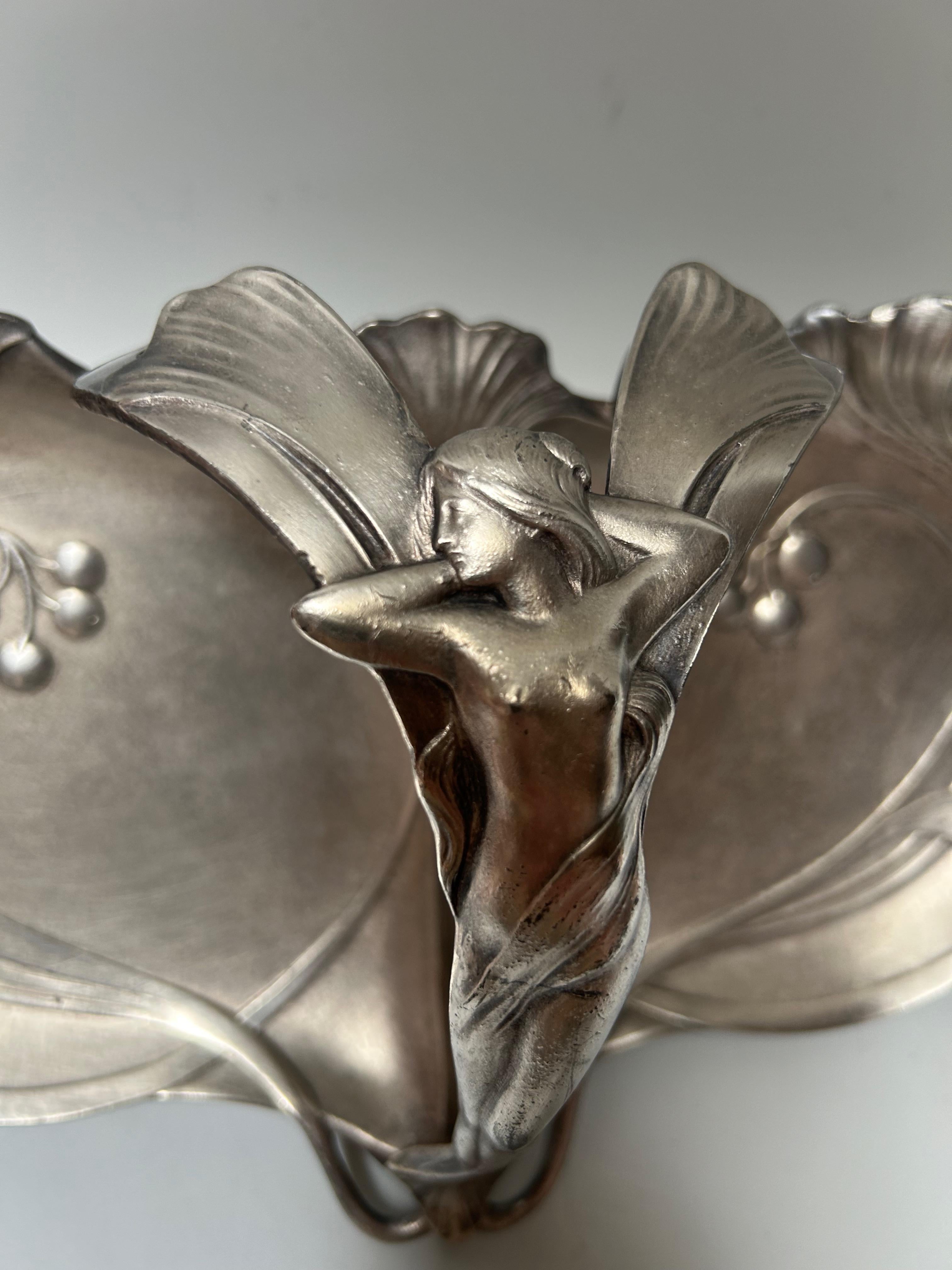 WMF Art Nouveau Aperitif Serving Tray For Sale 6