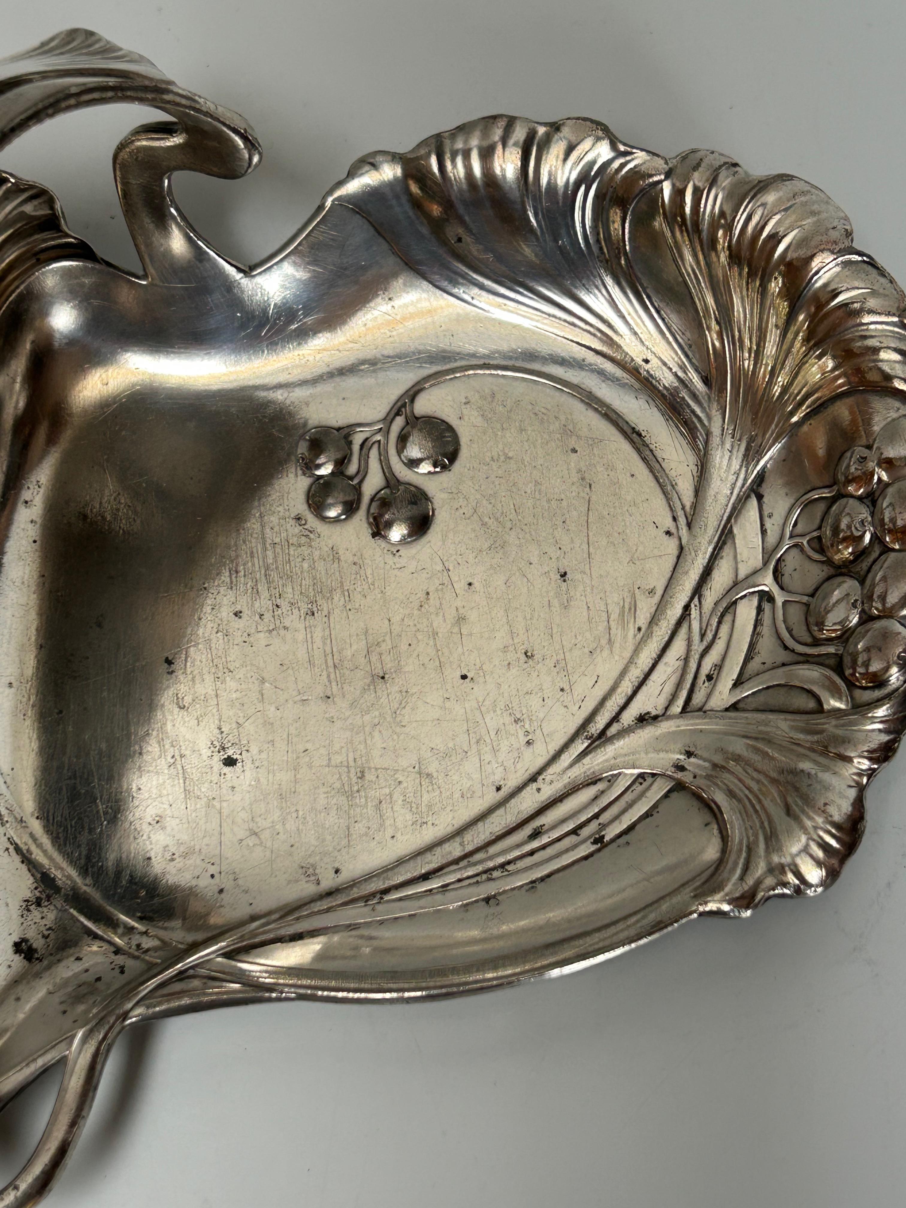 WMF Art Nouveau Aperitif Serving Tray For Sale 12