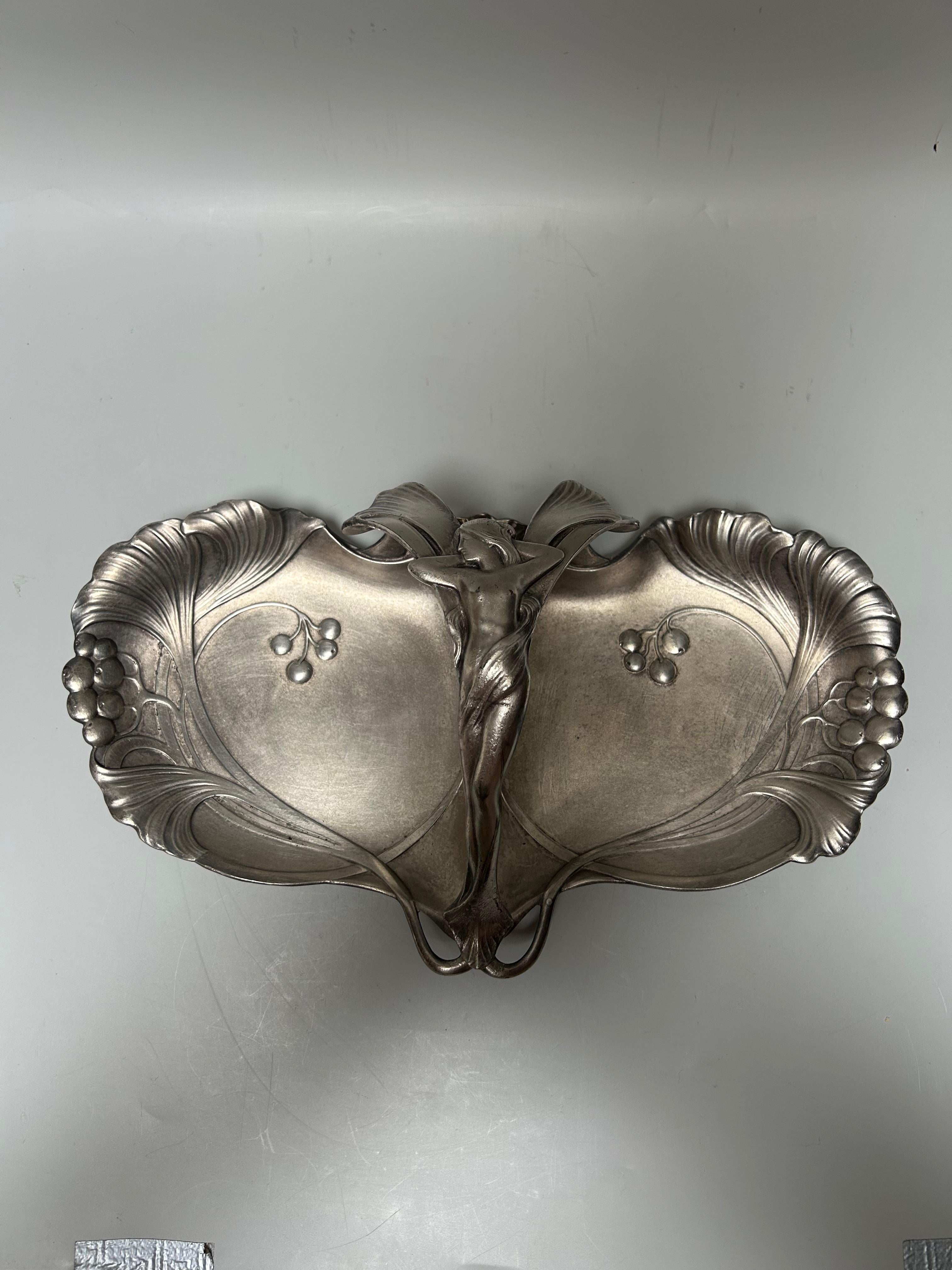 WMF Art Nouveau Aperitif Serving Tray For Sale 3