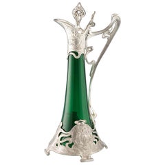 WMF Art Nouveau Claret Jug c1900