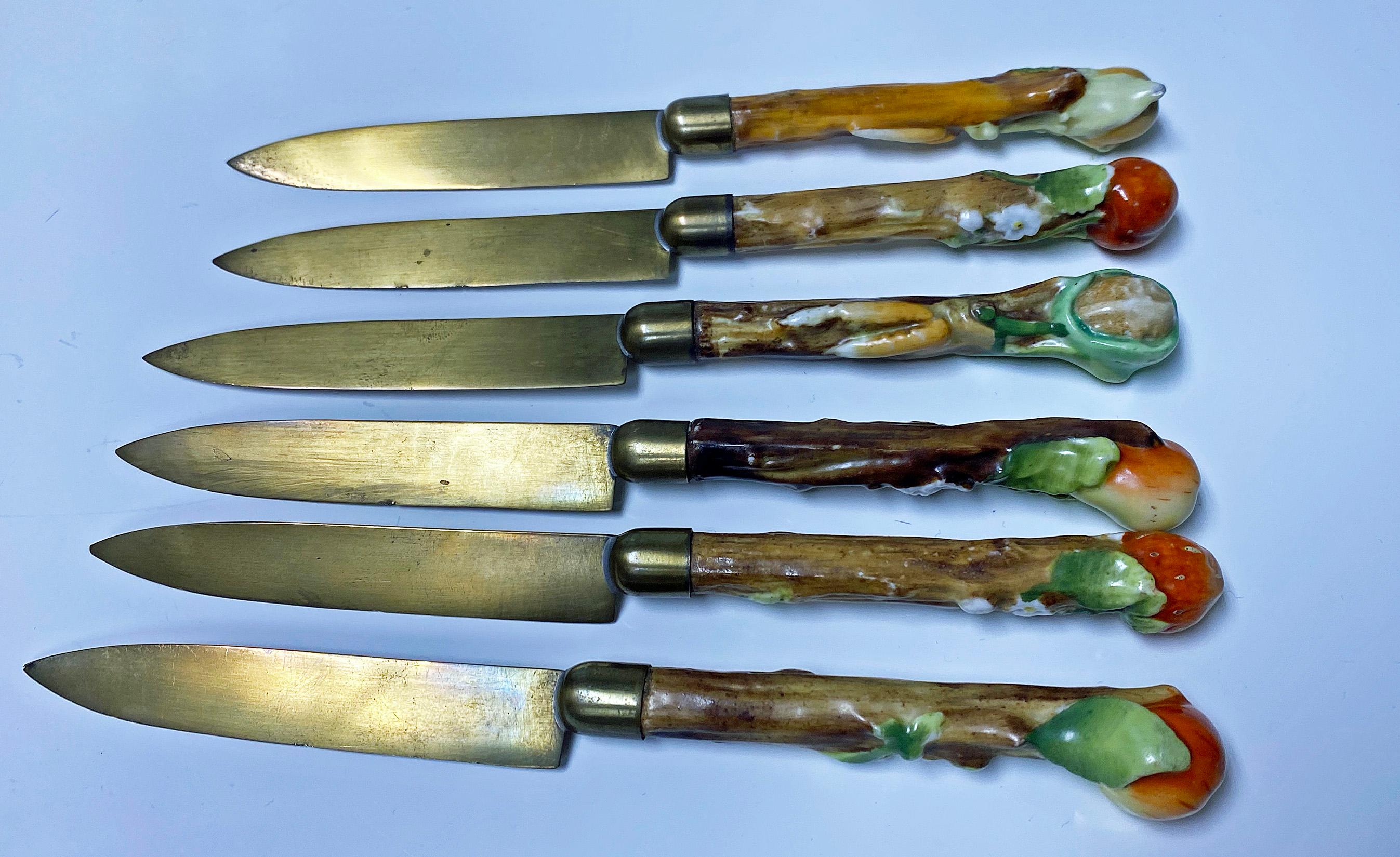 WMF Art Nouveau Fruit Knife Stand, Germany, circa 1900 In Good Condition In Toronto, Ontario