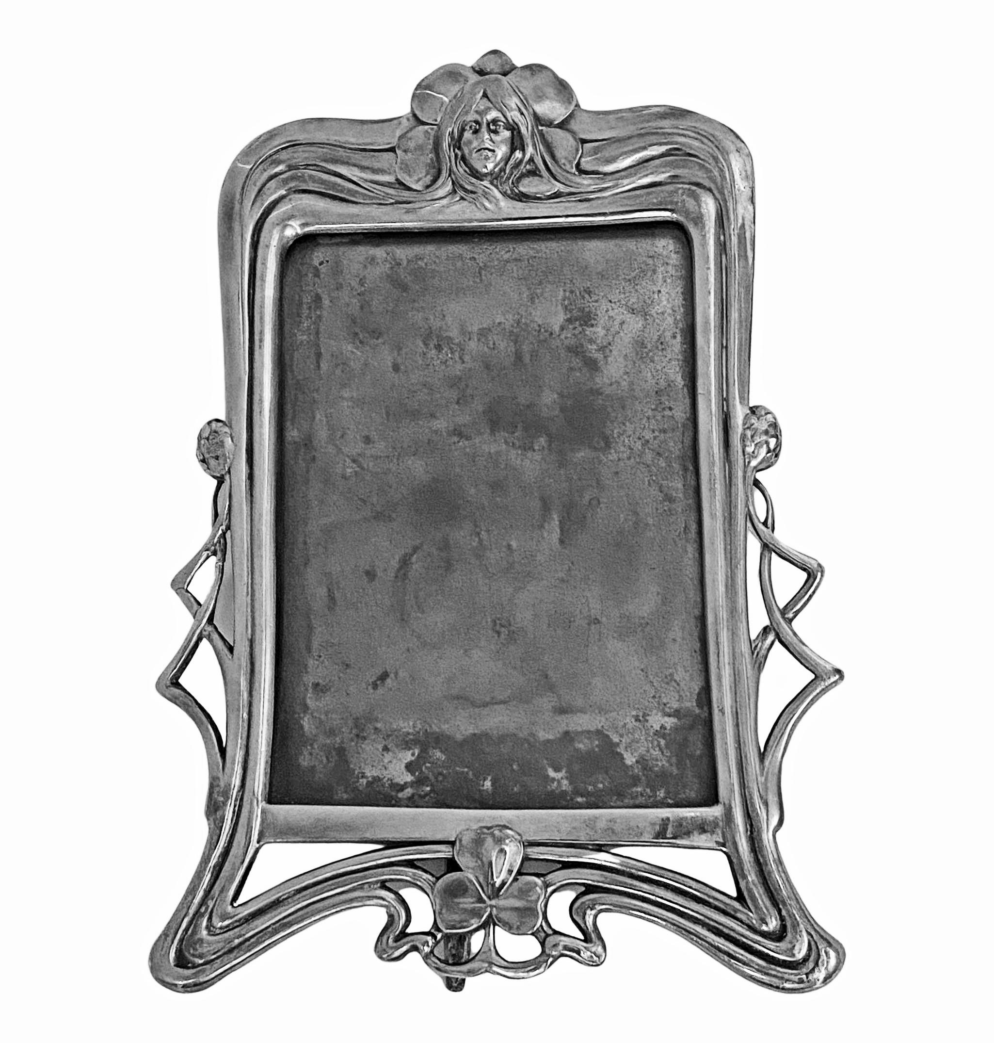 WMF Art Nouveau Jugendstil Photograph Frame, Germany C.1900, WMF For Sale 2