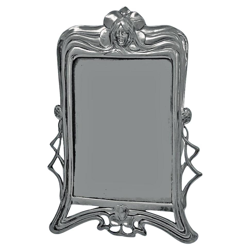 WMF Jugendstil-Fotorahmen im Jugendstil, Deutschland, um 1900, WMF