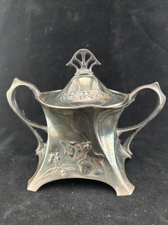 WMF Art Nouveau Jugendstil Tea Service and Trey