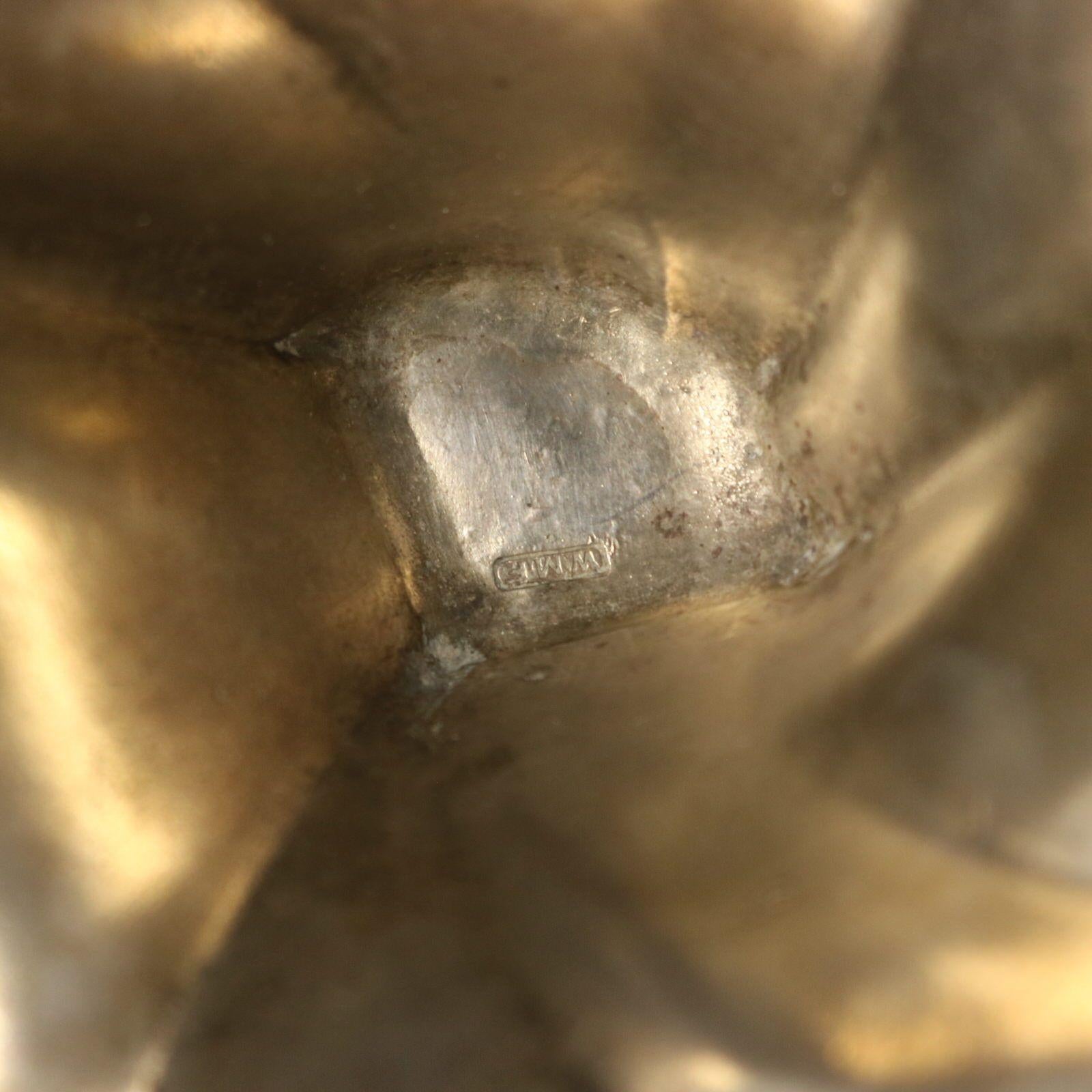 WMF Art Nouveau Maiden Four Sectioned Fruit Dish en vente 6