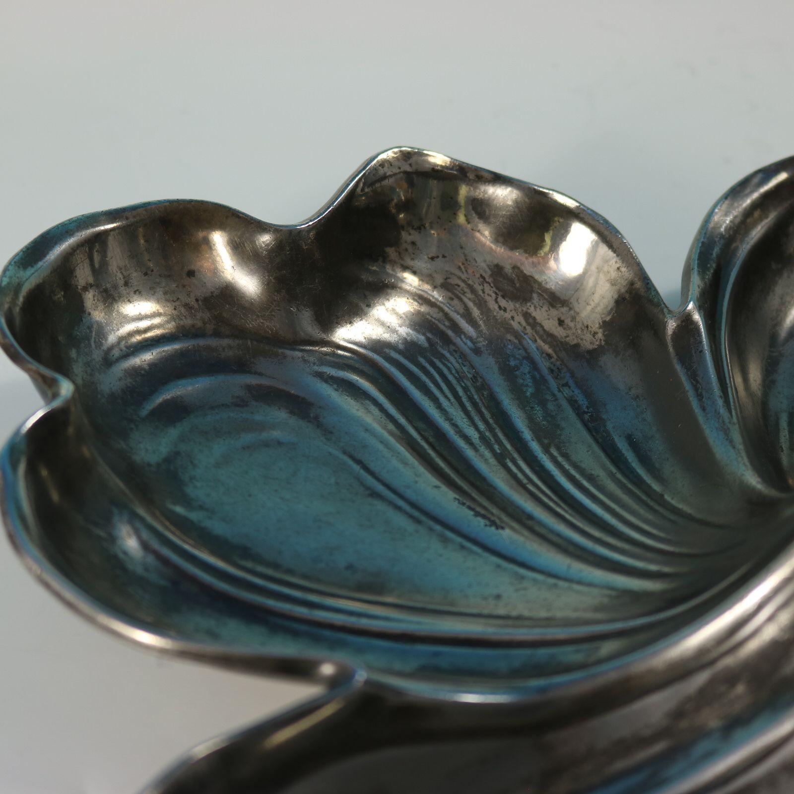 WMF Art Nouveau Maiden Four Sectioned Fruit Dish en vente 7