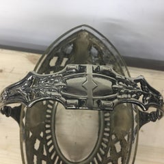 W.M.F. Art Nouveau Metal and Glass German Centerpiece, 1913
