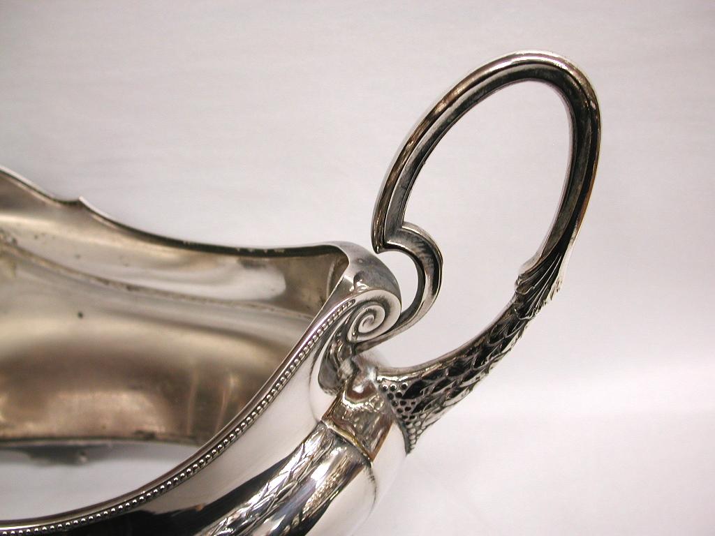 Early 20th Century WMF Art Nouveau Silver Plated and Cut Glass Jardinière Dated circa 1900