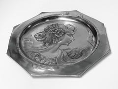 WMF Art Nouveau Visiting Card Tray Made in Germany, circa 1900