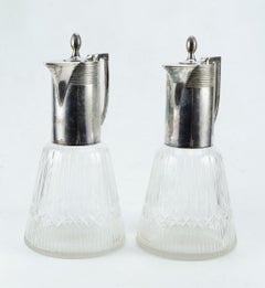 WMF Claret Jugs silver plate