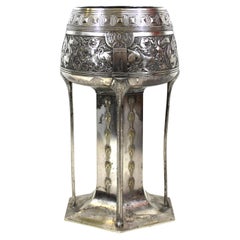 WMF Calice tedesco Jugendstil con motivo a drago