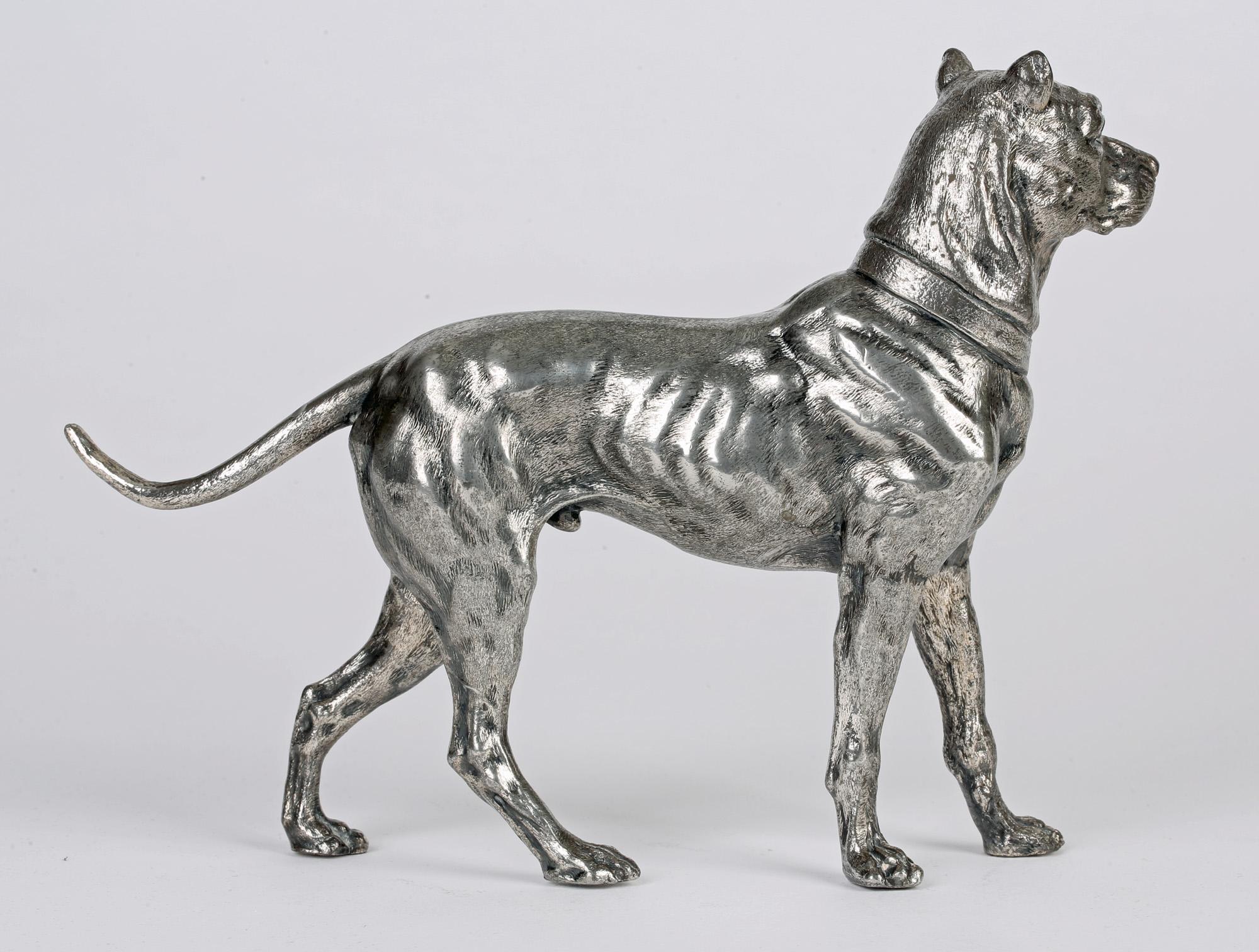 fritz diller bronze hund