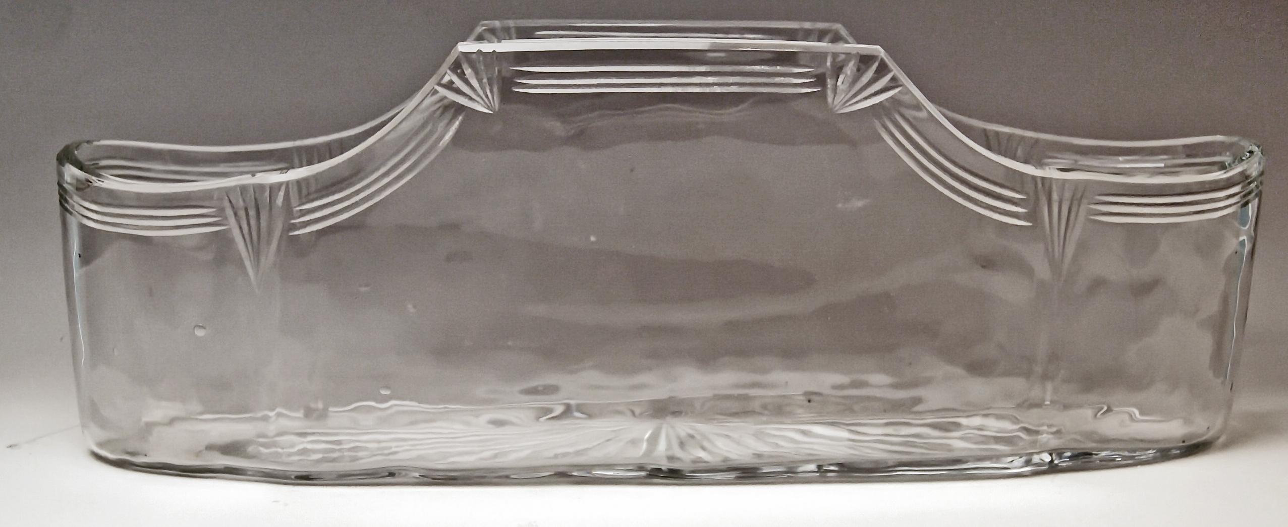 WMF Deutschland Jugendstil Blumenschale Jardiniere Glas:: 1900 2