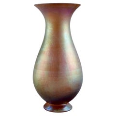 Wmf, Germany, Vase in Iridescent Myra Art Glass, 1930's
