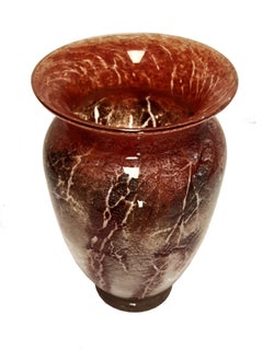 WMF IKORA Art Déco Glas-Vase 1930er Jahre