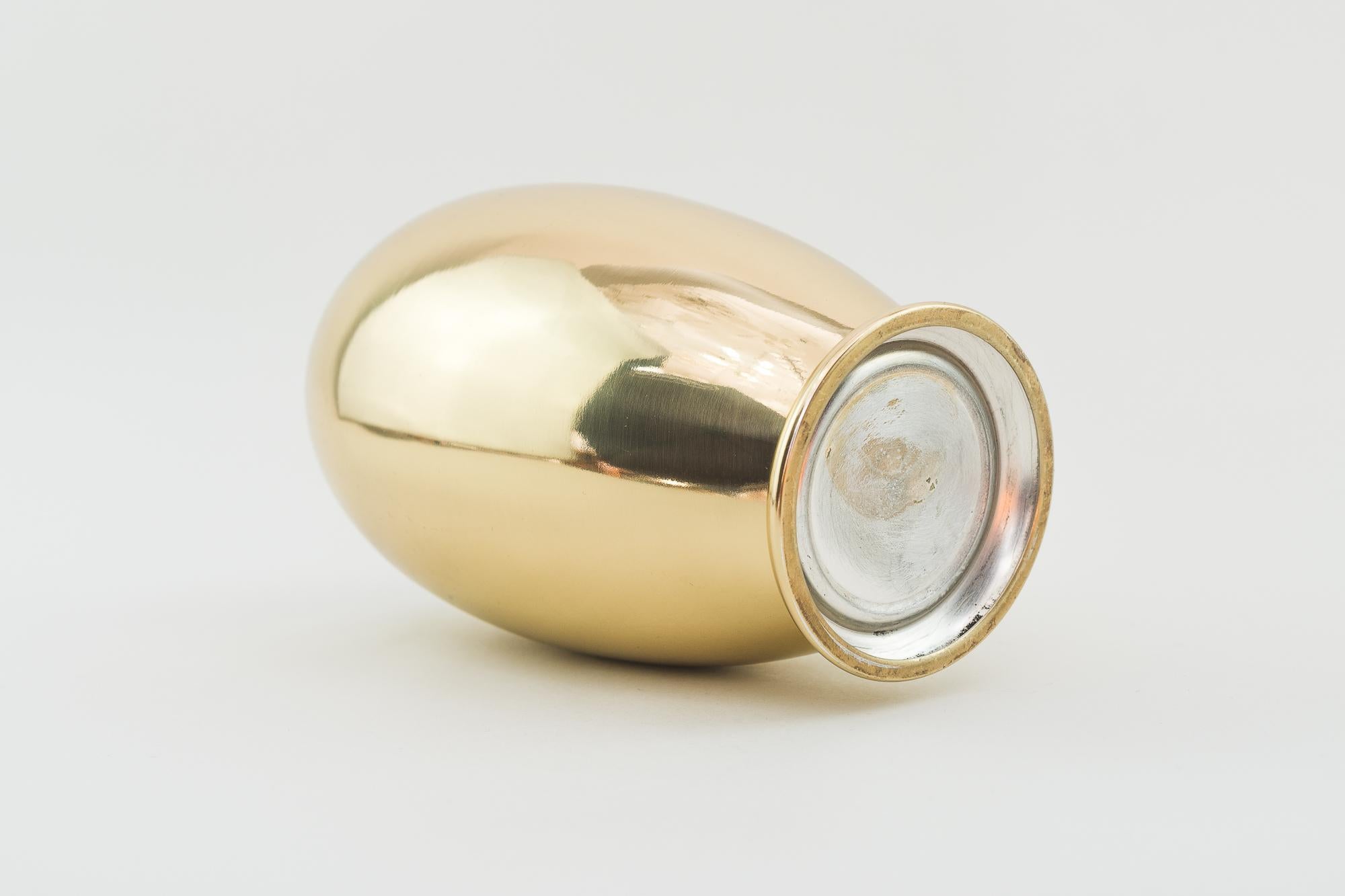 Vaso in ottone WMF Ikora Germania, anni '20 circa
Lucidato e smaltato a fuoco