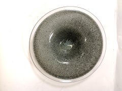 WMF Ikora Handmade Grey Crystal Bowl, 1970s