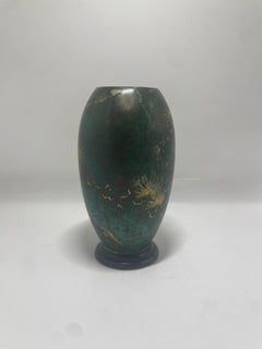 WMF Ikora - Art-Deco Patinated vase - Germany 1930's