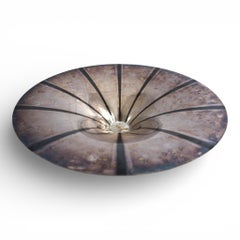 WMF Ikora sculptural Bauhaus bowl, silver-plated brass, by Paul Haustein, 1920