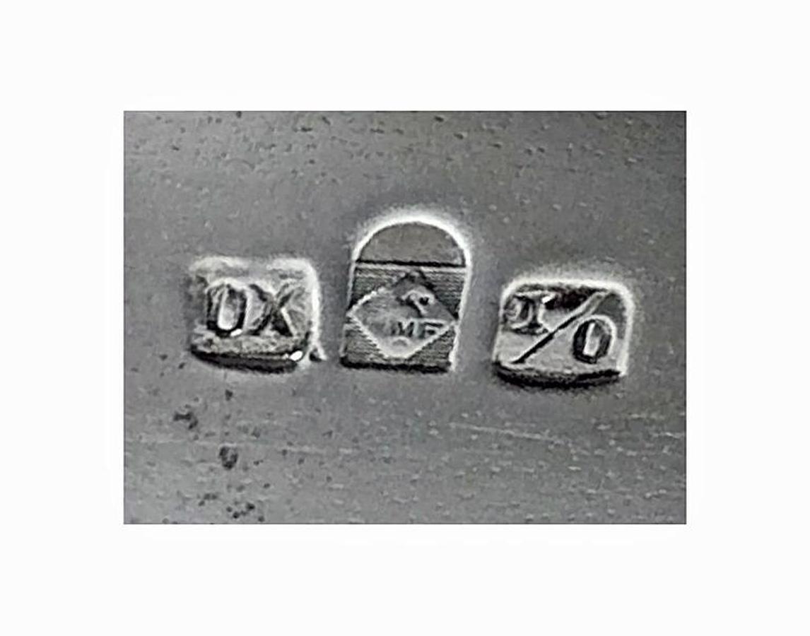 Early 20th Century WMF Jewellery Box Jugendstil Secessionist Silver Plate, Germany, circa 1900