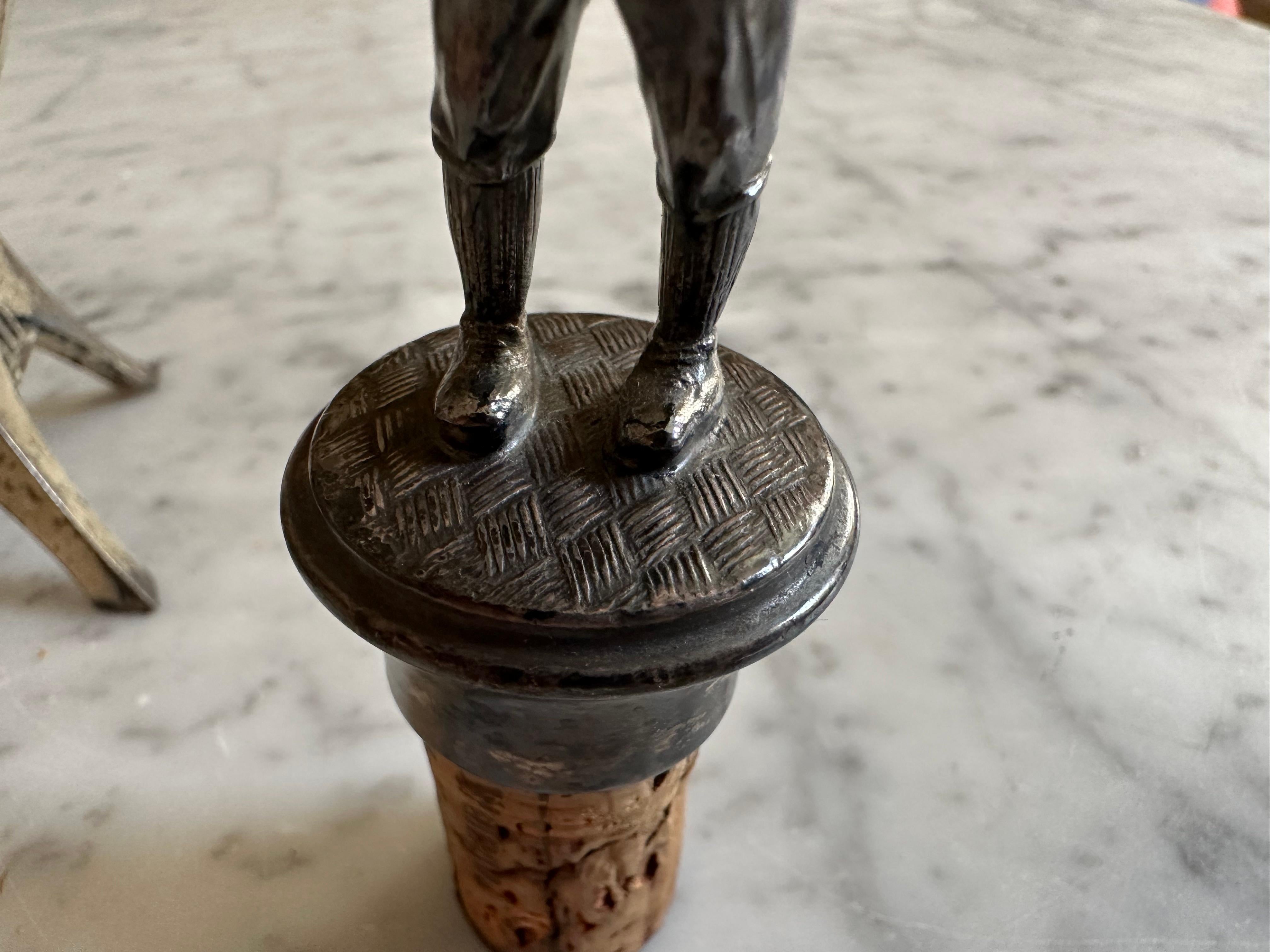 WMF “Max and Moritz” Silver-Plated Cork Holder, circa 1900 For Sale 9