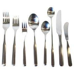 WMF Salzburg Mid Century Stainless Flatware Set 83 Pcs