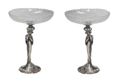 WMF set of Centerpiece WMF, German, Style: Jugendstil, Art Nouveau, Liberty