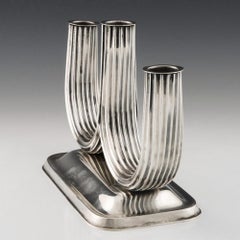 WMF Kandelaber aus Silberblech, um 1920