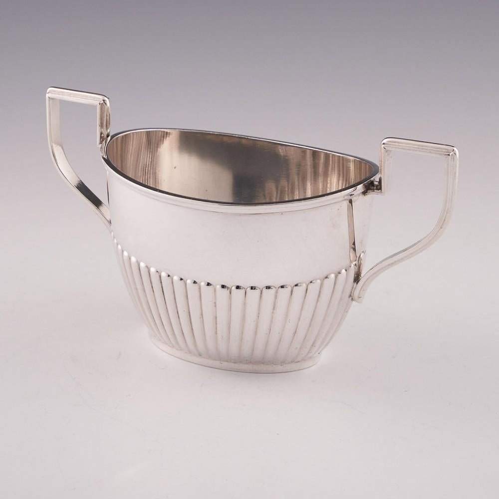 WMF Silver Plate Coffee Pot Sucrier and Milk Jug, c1925 8