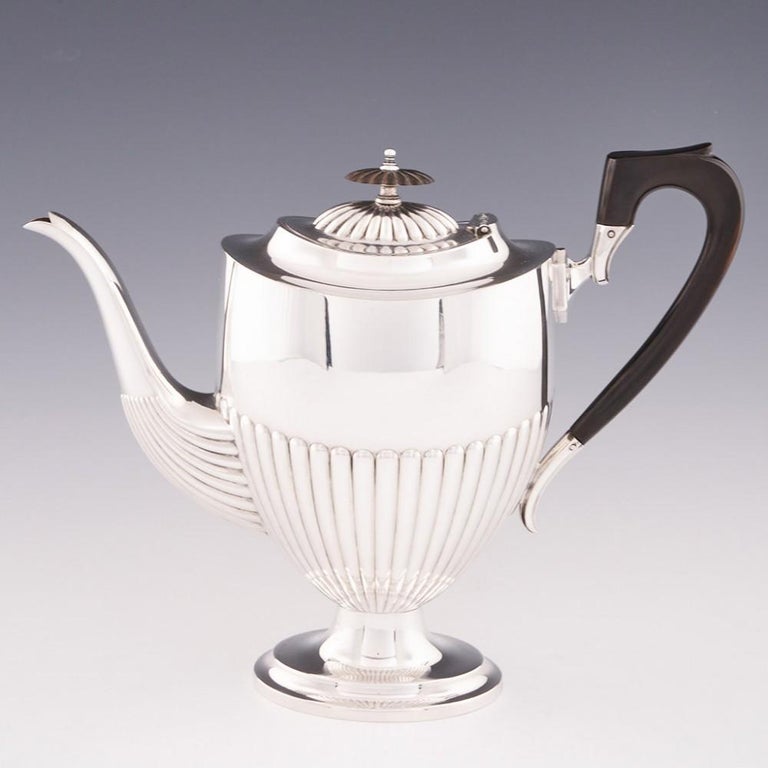 WMF Silver Plate Coffee Pot Sucrier and Milk Jug, c1925 For Sale at 1stDibs