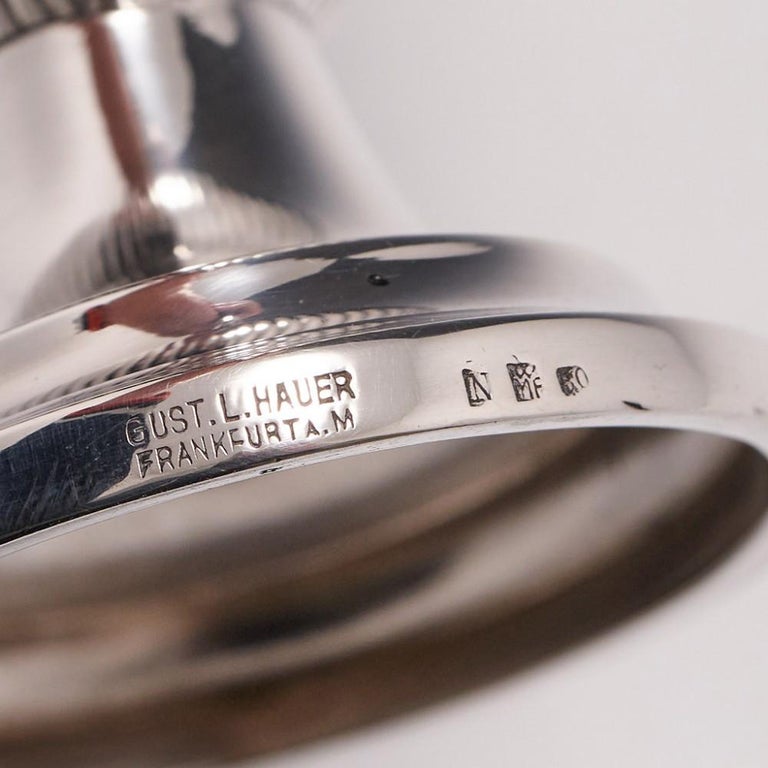 WMF Silver Plate Coffee Pot Sucrier and Milk Jug, c1925 For Sale at 1stDibs