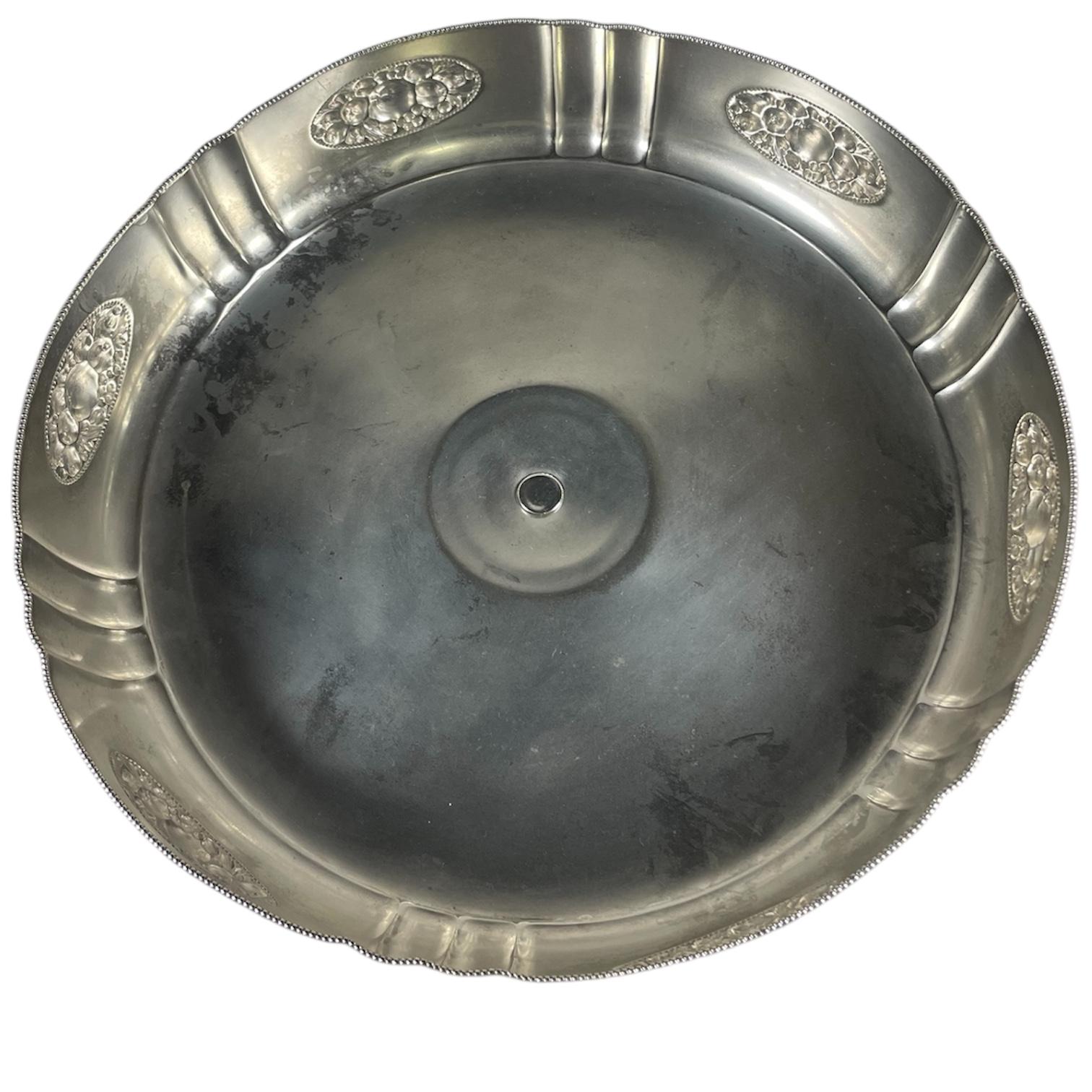 WMF Versilberte Obstschale Art Deco im Zustand „Gut“ im Angebot in Ciudad Autónoma Buenos Aires, AR