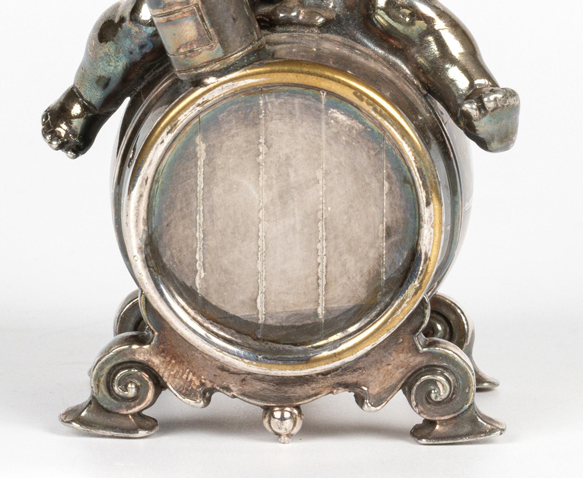 WMF Württembergische Metallwaren Versatoio per Gin Figurato Jugendstil Tedesco In condizioni buone in vendita a Bishop's Stortford, Hertfordshire