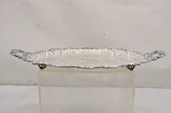 WNS Blackinton Chippendale 146 Silver Plated Oval Serving Platter Tray
