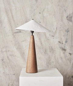 Wobble Table Lamp, Walnut