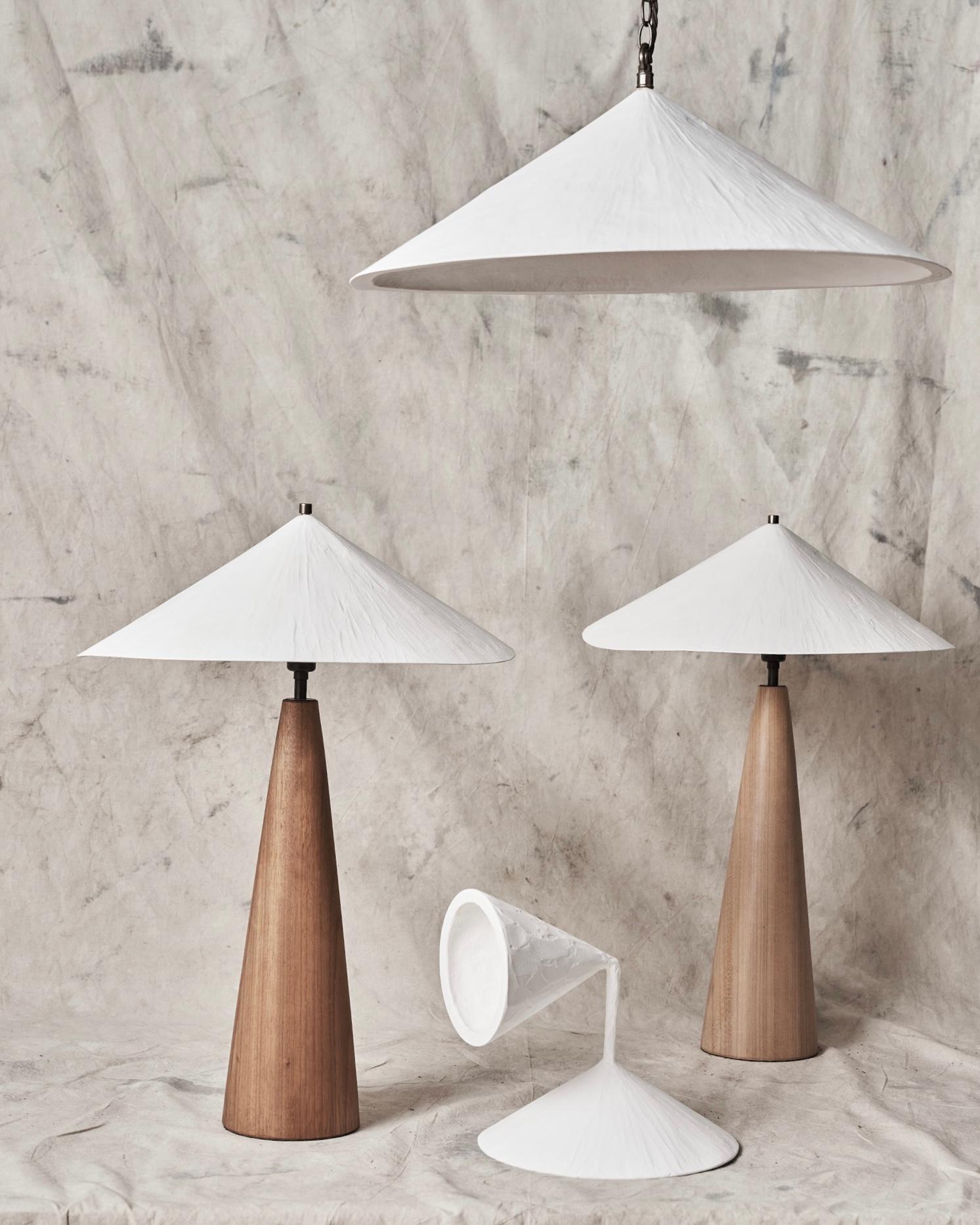 Contemporary Wobble Table Lamp, ebonized For Sale