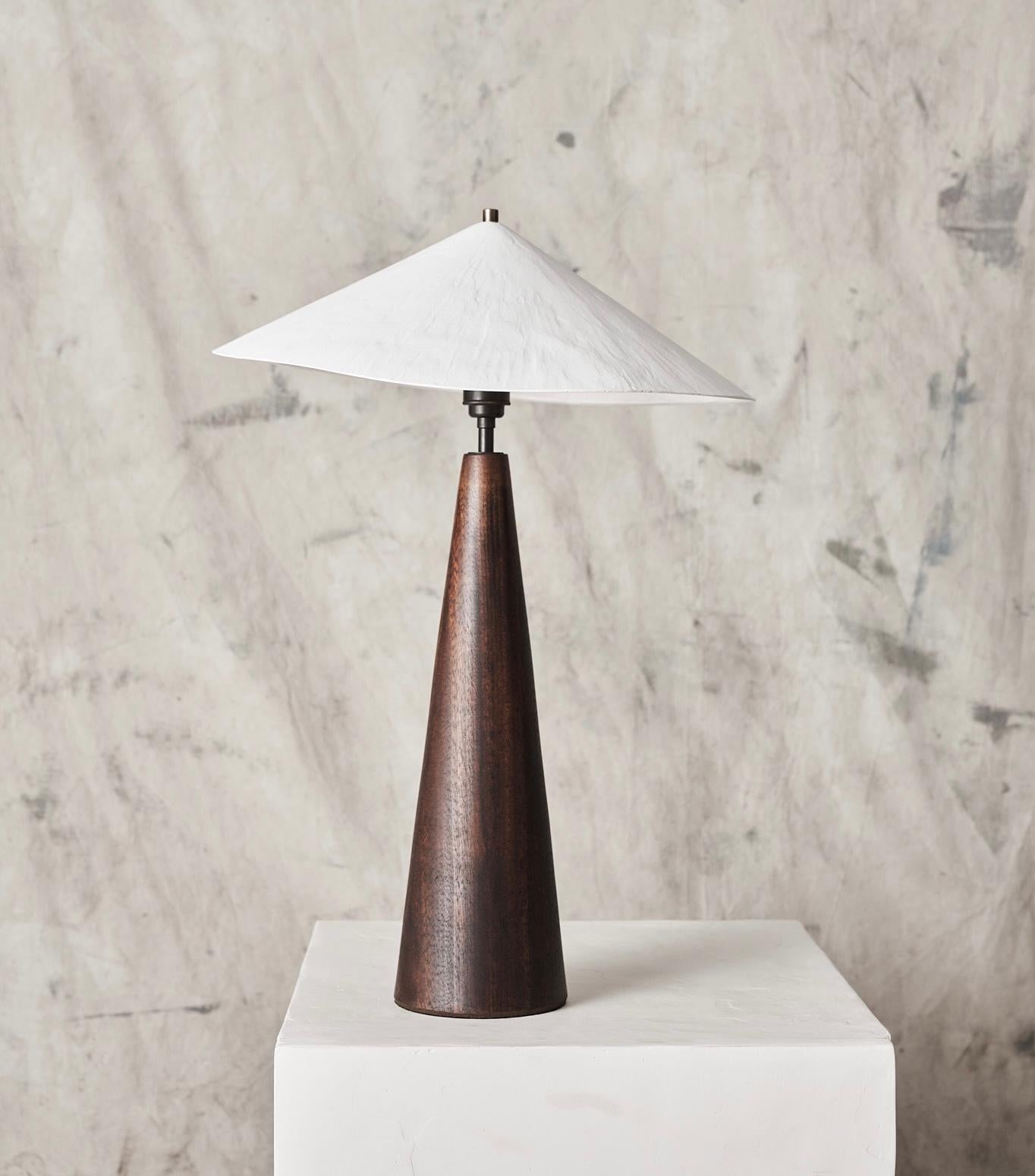 British Wobble Table Lamp, pale For Sale